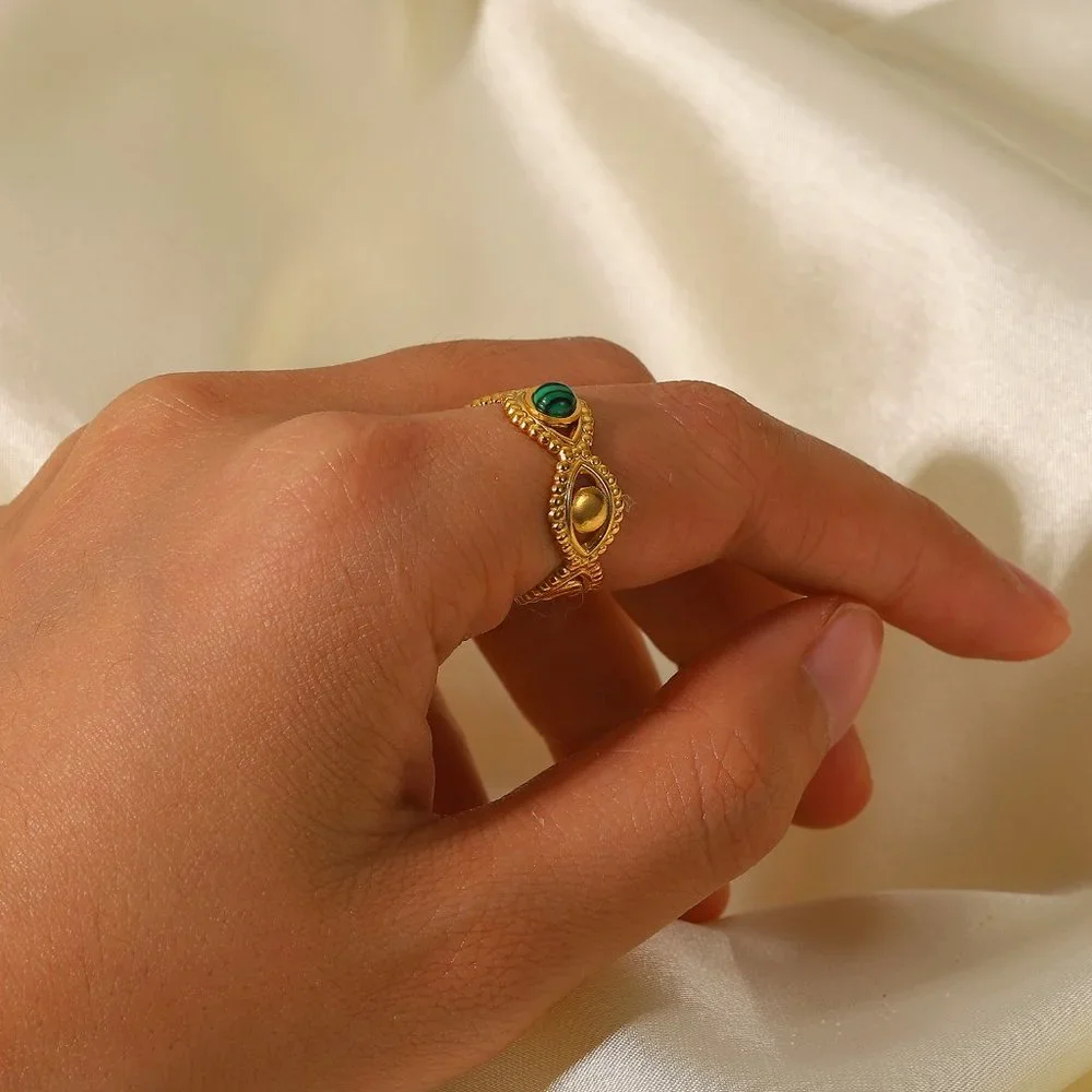 Lois Evil Eye Ring - Picture 4 of 7